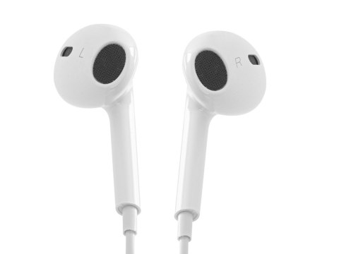L-BRNO Słuchawki douszne przewodowe Lightning białe Bluetooth L-BRNO Słuchawki douszne przewodowe Lightning białe Bluetooth