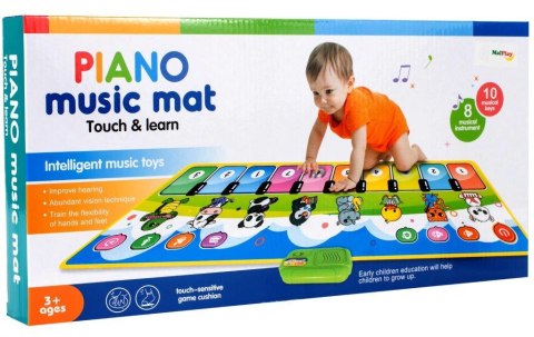 Mata muzyczna interaktywna pianinko z nagrywaniem Mata muzyczna interaktywna pianinko z nagrywaniem
