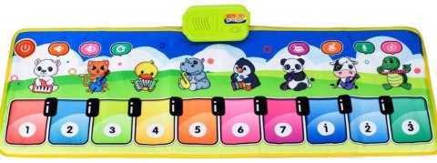 Mata muzyczna interaktywna pianinko z nagrywaniem Mata muzyczna interaktywna pianinko z nagrywaniem