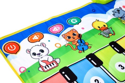 Mata muzyczna interaktywna pianinko z nagrywaniem Mata muzyczna interaktywna pianinko z nagrywaniem