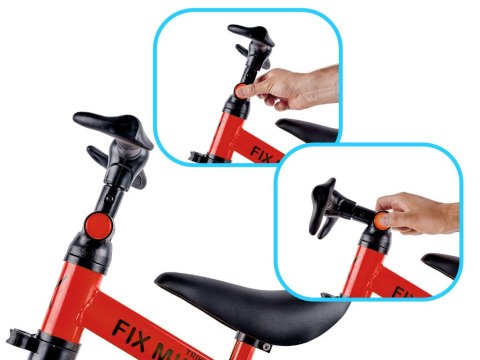 Rowerek Trike Fix Mini biegowy trójkołowy 3w1 z pedałami czerwony Rowerek Trike Fix Mini biegowy trójkołowy 3w1 z pedałami czerwony