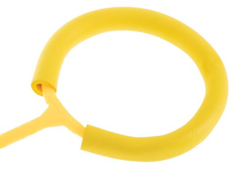 Hula hop na nogę skakanka piłka świecąca LED żółta Hula hop na nogę skakanka piłka świecąca LED żółta