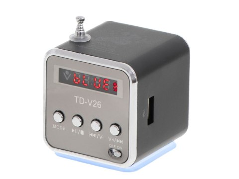 Radio akumulatorowe przenośne głośnik Bluetooth LCD TD-V26 Radio akumulatorowe przenośne głośnik Bluetooth LCD TD-V26