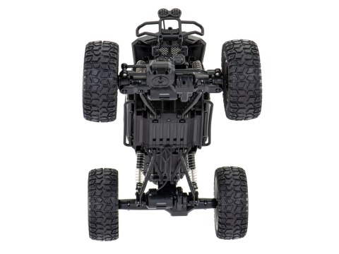 Samochód zdalnie sterowany 2,4GHz 1:8 51cm metal czarny Samochód zdalnie sterowany 2,4GHz 1:8 51cm metal czarny
