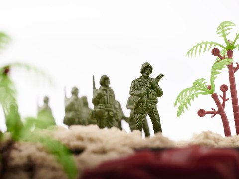 Żołnierzyki baza wojskowa figurki zestaw 307el. Żołnierzyki baza wojskowa figurki zestaw 307el.