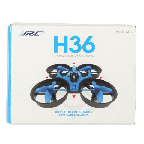 Dron RC JJRC H36 mini 2.4GHz 4CH 6 axis niebieski Dron RC JJRC H36 mini 2.4GHz 4CH 6 axis niebieski