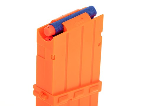 Karabin na piankowe strzałki bębenkowy + magazynek + 20 strzałek Karabin na piankowe strzałki bębenkowy + magazynek + 20 strzałek