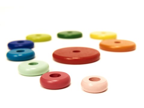 Piramida drewniana z podstawą wieża sorter Piramida drewniana z podstawą wieża sorter