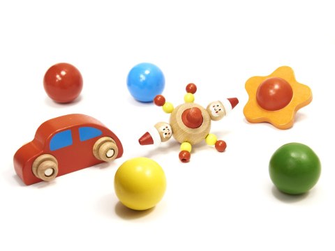 Tor kulkowy drewniany kulodrom montessori XXL Tor kulkowy drewniany kulodrom montessori XXL