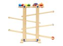 Tor kulkowy drewniany kulodrom montessori XXL