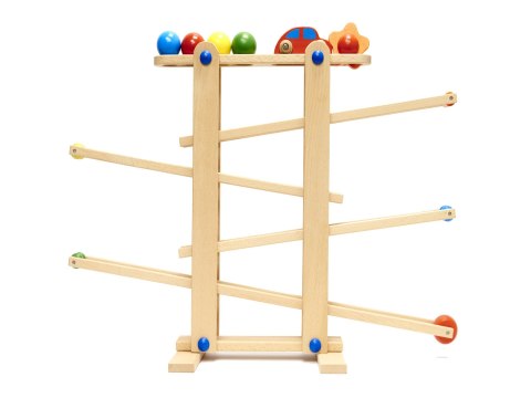 Tor kulkowy drewniany kulodrom montessori XXL Tor kulkowy drewniany kulodrom montessori XXL