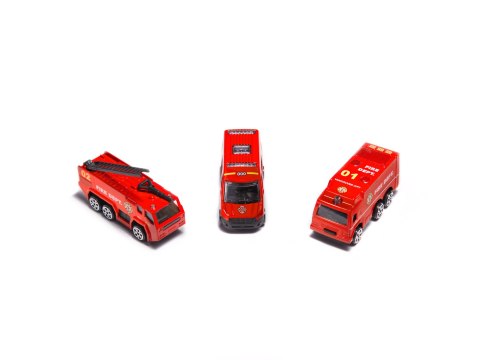Transporter samolot + 3 auta straż pożarna Transporter samolot + 3 auta straż pożarna