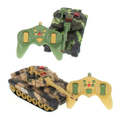 Czołgi zdalnie sterowane na pilota RC War Tank 9993 2,4GHz zestaw 2 sztuk Czołgi zdalnie sterowane na pilota RC War Tank 9993 2,4GHz zestaw 2 sztuk