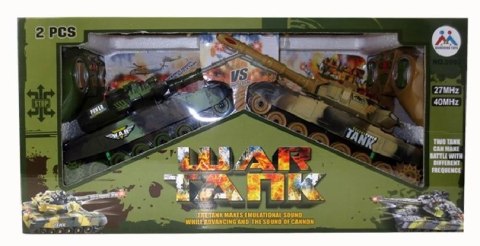 Czołgi zdalnie sterowane na pilota RC War Tank 9993 2,4GHz zestaw 2 sztuk Czołgi zdalnie sterowane na pilota RC War Tank 9993 2,4GHz zestaw 2 sztuk