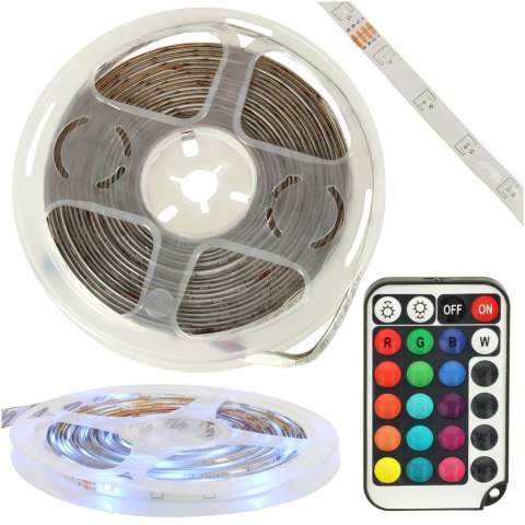 Taśma LED SMD 3528 5m wodoodporna multikolor pilot Taśma LED SMD 3528 5m wodoodporna multikolor pilot