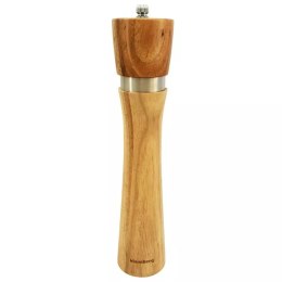 młynek do pieprzu, młynek do soli, Klausberg KB-7592, akacjowy młynek, akcesoria kuchenne, elegancki młynek, młynek ręczny, młynek do przypraw, solniczka drewniana, funkcjonalne akcesoria, zestaw do przypraw, młynek z akacji, stylowy młynek, młynek do zió