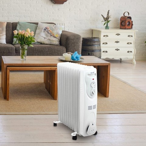 grzejnik olejowy, grzejnik BITUXX, elektryczny grzejnik, grzejnik 1500 W, grzejnik 7 żeber, grzejnik do domu, grzejnik na zimę, grzejnik do biura, grzejnik przenośny, grzejnik do pokoju, grzejnik z termostatem, grzejnik energooszczędny, grzejnik z regulac