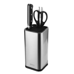 blok na noże, stojak na noże, noże kuchenne, Kinghoff KH-1655, akcesoria kuchenne, praktyczny stojak, bezpieczne przechowywanie, blok z nożami, elegancki design, nowoczesny styl, blok na noże z drewna, blok do noży, stabilny stojak, blok na noże z uchwyta