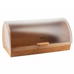 chlebak bambusowy, Kinghoff, akrylowy chlebak, praktyczne przechowywanie, elegancki design, trwałe materiały, do kuchni, chlebak na pieczywo, stylowy dodatek, łatwe czyszczenie, akcesoria kuchenne, pojemnik na chleb, nowoczesne rozwiązanie, świeżość piecz