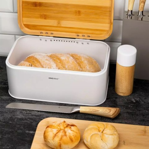 chlebak bambusowy, chlebak stalowy, Kinghoff, nowoczesny design, praktyczne przechowywanie, trwałe materiały, do kuchni, chlebak na pieczywo, eleganckie akcesoria, łatwe czyszczenie, pojemnik na chleb, zdrowe przechowywanie, świeżość pieczywa, ergonomiczn chlebak bambusowy, chlebak stalowy, Kinghoff, nowoczesny design, praktyczne przechowywanie, trwałe materiały, do kuchni, chlebak na pieczywo, eleganckie akcesoria, łatwe czyszczenie, pojemnik na chleb, zdrowe przechowywanie, świeżość pieczywa, ergonomiczn