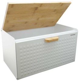 chlebak, dwustronny chlebak, chlebak Klausberg, czarny mat, akcesoria kuchenne, przechowywanie chleba, zdrowe pieczywo, kuchnia, design kuchni, chleb, ekologiczne, stylowy chlebak, praktyczne rozwiązania, chlebak z pokrywą, chlebak na stół, nowoczesna kuc