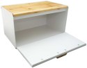 chlebak, dwustronny chlebak, chlebak Klausberg, czarny mat, akcesoria kuchenne, przechowywanie chleba, zdrowe pieczywo, kuchnia, design kuchni, chleb, ekologiczne, stylowy chlebak, praktyczne rozwiązania, chlebak z pokrywą, chlebak na stół, nowoczesna kuc