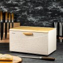 chlebak, dwustronny chlebak, chlebak Klausberg, czarny mat, akcesoria kuchenne, przechowywanie chleba, zdrowe pieczywo, kuchnia, design kuchni, chleb, ekologiczne, stylowy chlebak, praktyczne rozwiązania, chlebak z pokrywą, chlebak na stół, nowoczesna kuc