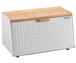 chlebak, dwustronny chlebak, chlebak Klausberg, akcesoria kuchenne, przechowywanie chleba, zdrowe pieczywo, kuchnia, design kuchni, chleb, ekologiczne, stylowy chlebak, praktyczne rozwiązania, chlebak z pokrywą, nowoczesna kuchnia, dodatki do kuchni, funk