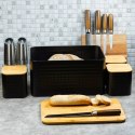 chlebak, Klausberg, zestaw pojemników, akcesoria kuchenne, przechowywanie chleba, zdrowe pieczywo, kuchnia, design kuchni, funkcjonalność, ekologiczne, stylowy chlebak, praktyczne rozwiązania, nowoczesna kuchnia, dodatki do kuchni, chleb, organizacja kuch