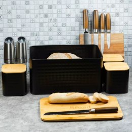 chlebak, Klausberg, zestaw pojemników, akcesoria kuchenne, przechowywanie chleba, zdrowe pieczywo, kuchnia, design kuchni, funkcjonalność, ekologiczne, stylowy chlebak, praktyczne rozwiązania, nowoczesna kuchnia, dodatki do kuchni, chleb, organizacja kuch