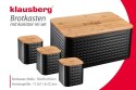 chlebak, Klausberg, zestaw pojemników, akcesoria kuchenne, przechowywanie chleba, zdrowe pieczywo, kuchnia, design kuchni, funkcjonalność, ekologiczne, stylowy chlebak, praktyczne rozwiązania, nowoczesna kuchnia, dodatki do kuchni, chleb, organizacja kuch