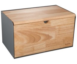chlebak, pojemnik na pieczywo, dwustronny chlebak, Klausberg, akcesoria kuchenne, przechowywanie chleba, funkcjonalność, nowoczesny design, zdrowe pieczywo, organizacja kuchni, materiał wysokiej jakości, estetyka, praktyczne rozwiązania, chleb, eleganckie