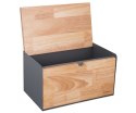 chlebak, pojemnik na pieczywo, dwustronny chlebak, Klausberg, akcesoria kuchenne, przechowywanie chleba, funkcjonalność, nowoczesny design, zdrowe pieczywo, organizacja kuchni, materiał wysokiej jakości, estetyka, praktyczne rozwiązania, chleb, eleganckie