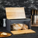 chlebak, pojemnik na pieczywo, dwustronny chlebak, Klausberg, akcesoria kuchenne, przechowywanie chleba, funkcjonalność, nowoczesny design, zdrowe pieczywo, organizacja kuchni, materiał wysokiej jakości, estetyka, praktyczne rozwiązania, chleb, eleganckie