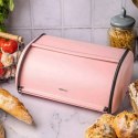chlebak stalowy, Kinghoff, pojemnik na chleb, akcesoria kuchenne, przechowywanie chleba, nowoczesny design, wysoka jakość, funkcjonalność, trwały materiał, elegancka kuchnia, zdrowe pieczywo, organizacja kuchni, stylowe akcesoria, praktyczne rozwiązania, 