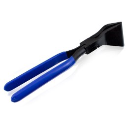 cęgi dekarskie, szczypce 45°, narzędzia dekarskie, profesjonalne cęgi, wytrzymałe szczypce, precyzyjne narzędzie, do blachy, ergonomiczny uchwyt, łatwe użycie, narzędzia budowlane, cęgi do metalu, cęgi do blachy, solidna konstrukcja, skuteczne narzędzie, 
