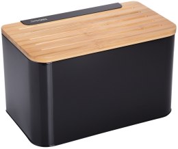chlebak, pojemnik na chleb, akcesoria kuchenne, przechowywanie chleba, chleb w domu, nowoczesny chlebak, stylowe akcesoria, trwałe materiały, organizacja kuchni, zdrowe pieczywo, estetyka wnętrza, chlebak metalowy, chlebak drewniany, praktyczne rozwiązani