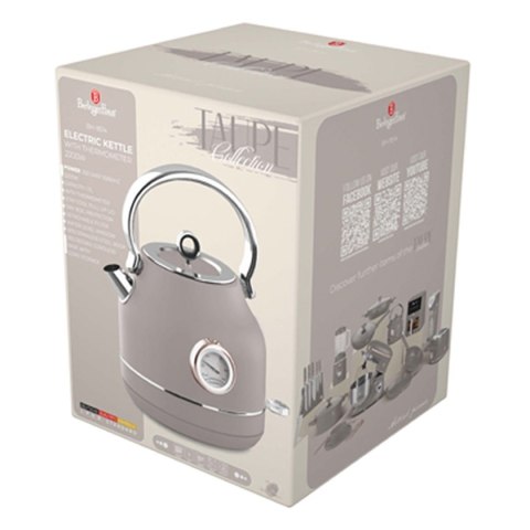 CZAJNIK ELEKTRYCZNY 1,7L Z TERMOMETREM BERLINGER HAUS BH-9514 TAUPE CZAJNIK ELEKTRYCZNY 1,7L Z TERMOMETREM BERLINGER HAUS BH-9514 TAUPE