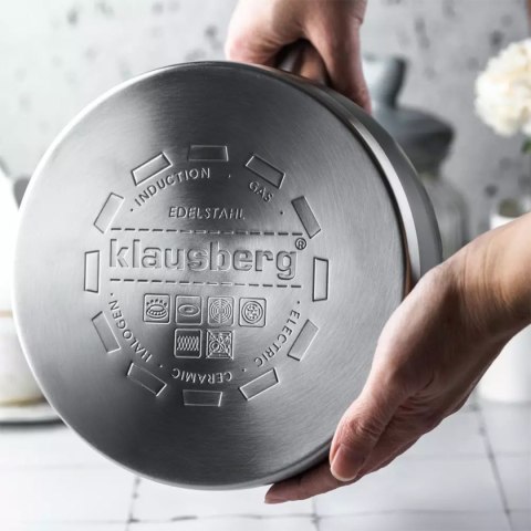 CZAJNIK STALOWY Z GWIZDKIEM 3L KLAUSBERG KB-7643 CZAJNIK STALOWY Z GWIZDKIEM 3L KLAUSBERG KB-7643