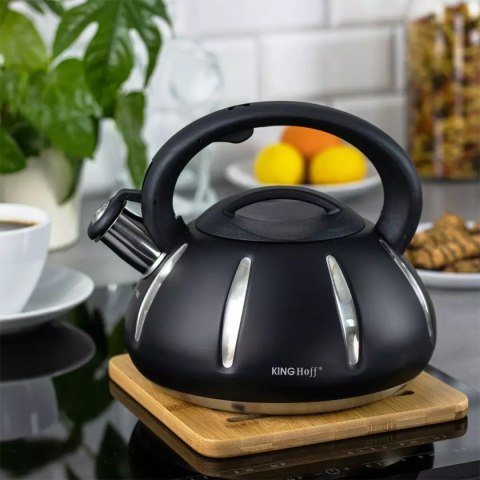 CZAJNIK Z GWIZDKIEM 3L KINGHOFF KH-1835 CZAJNIK Z GWIZDKIEM 3L KINGHOFF KH-1835