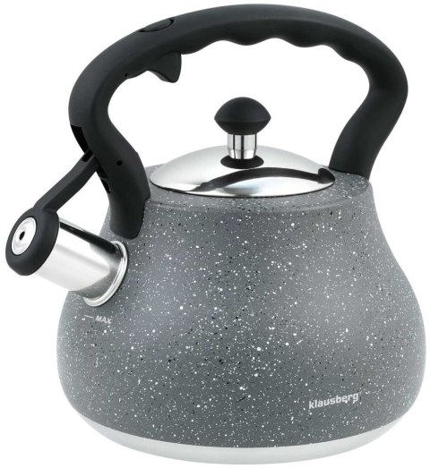 CZAJNIK Z GWIZDKIEM KLAUSBERG 2,7L KB-7447 CZAJNIK Z GWIZDKIEM KLAUSBERG 2,7L KB-7447