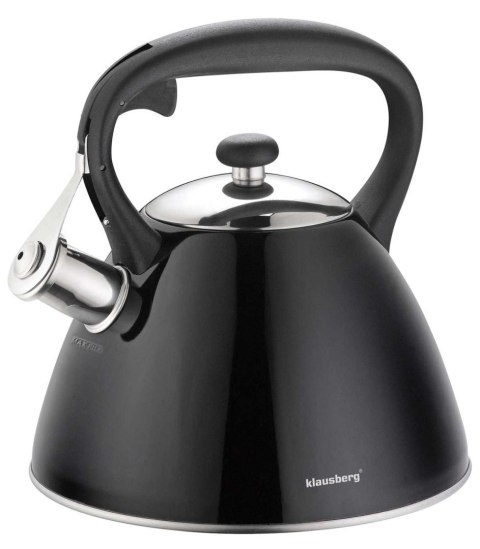 CZAJNIK Z GWIZDKIEM KLAUSBERG 3L KB-7208 CZAJNIK Z GWIZDKIEM KLAUSBERG 3L KB-7208