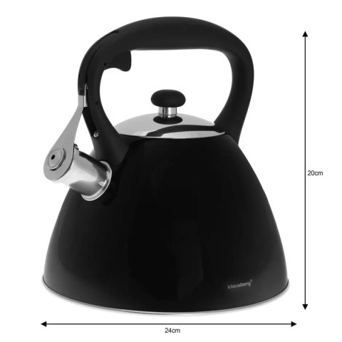 CZAJNIK Z GWIZDKIEM KLAUSBERG 3L KB-7208 CZAJNIK Z GWIZDKIEM KLAUSBERG 3L KB-7208