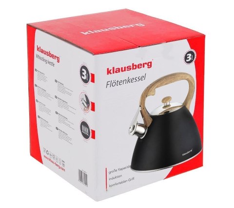CZAJNIK Z GWIZDKIEM KLAUSBERG 3L KB-7262 CZAJNIK Z GWIZDKIEM KLAUSBERG 3L KB-7262