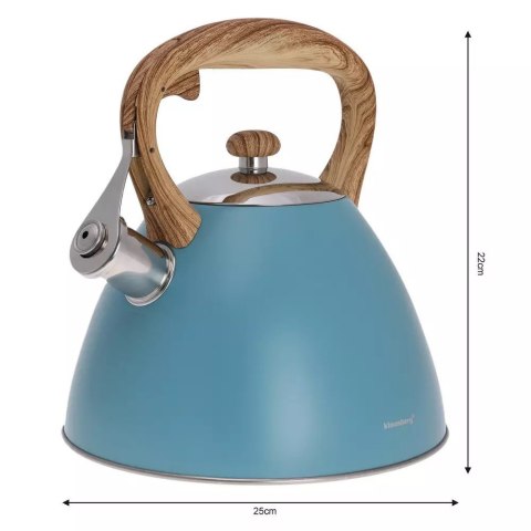 CZAJNIK Z GWIZDKIEM KLAUSBERG 3L KB-7263 CZAJNIK Z GWIZDKIEM KLAUSBERG 3L KB-7263
