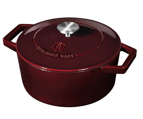 EMALIOWANY GARNEK ŻELIWNY 24cm BERLINGER HAUS BH-6497 EMALIOWANY GARNEK ŻELIWNY 24cm BERLINGER HAUS BH-6497