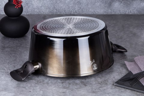 GARNEK GRANITOWY 20cm BERLINGERHAUS BH-6604 SHINY BLACK GARNEK GRANITOWY 20cm BERLINGERHAUS BH-6604 SHINY BLACK
