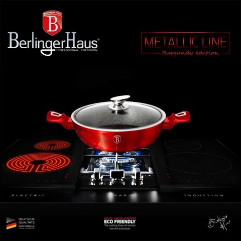 GARNEK GRANITOWY 24cm BERLINGER HAUS BH-1262 BURGUNDY METALLIC GARNEK GRANITOWY 24cm BERLINGER HAUS BH-1262 BURGUNDY METALLIC
