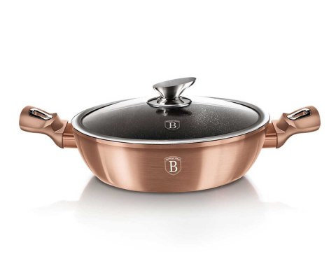 GARNEK GRANITOWY 28cm BERLINGER HAUS BH-1519 ROSE GOLD GARNEK GRANITOWY 28cm BERLINGER HAUS BH-1519 ROSE GOLD