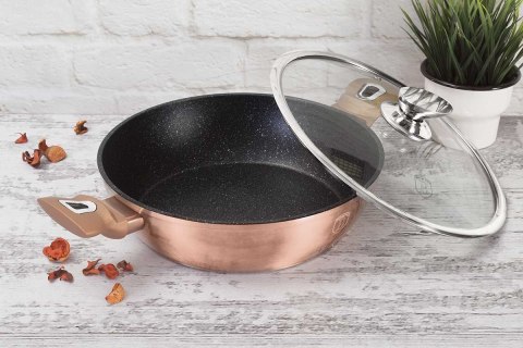 GARNEK GRANITOWY 28cm BERLINGER HAUS BH-1519 ROSE GOLD GARNEK GRANITOWY 28cm BERLINGER HAUS BH-1519 ROSE GOLD